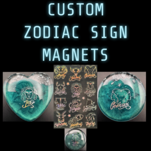 Custom Zodiac Sign Magnets