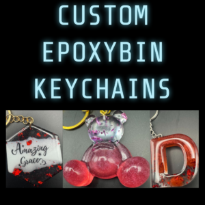 Custom EpoxyBin Keychains