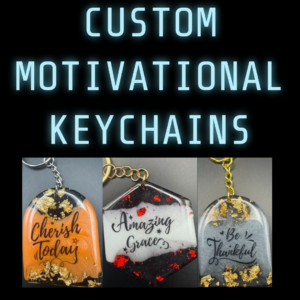 Custom Motivational Keychains