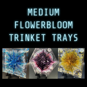 Medium Flowerbloom Trinket Trays