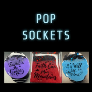 EpoxyBin Pop Sockets