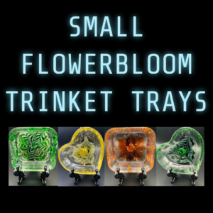 Small Flowerbloom Trinket Trays